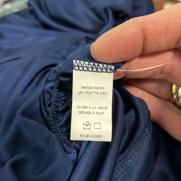 Ramy Brook Blue Erica Top Size Small - Picture 5 of 10